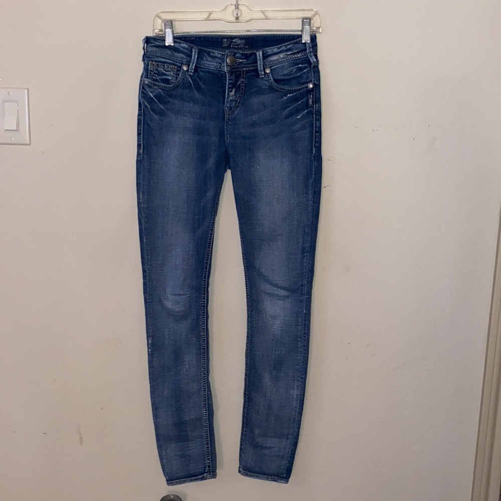 *EUC* Silver Brand Suki Super Skinny Jeans